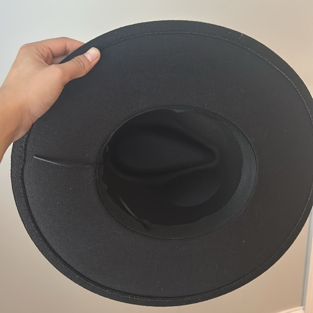 Felt Rancher Hat- BLACK - Picture 3 of 4